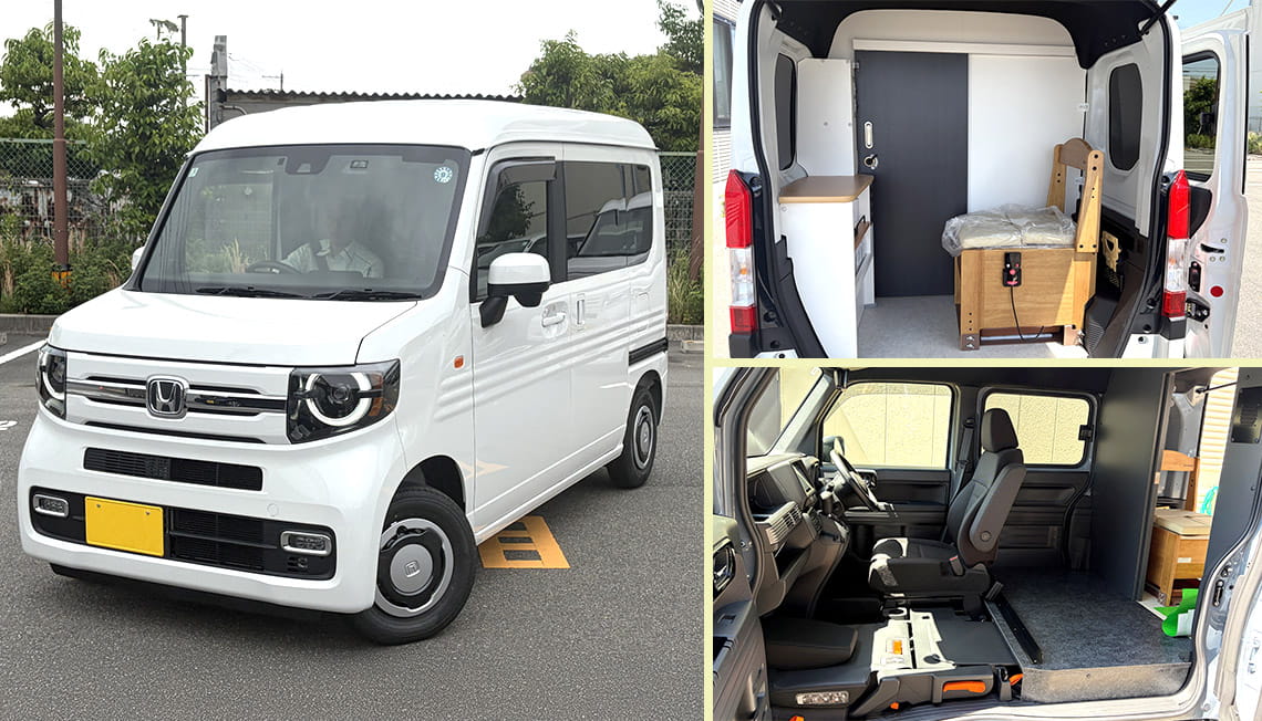 現場の声から生まれたトイレカー　開発協力したリフレminiを各地に導入