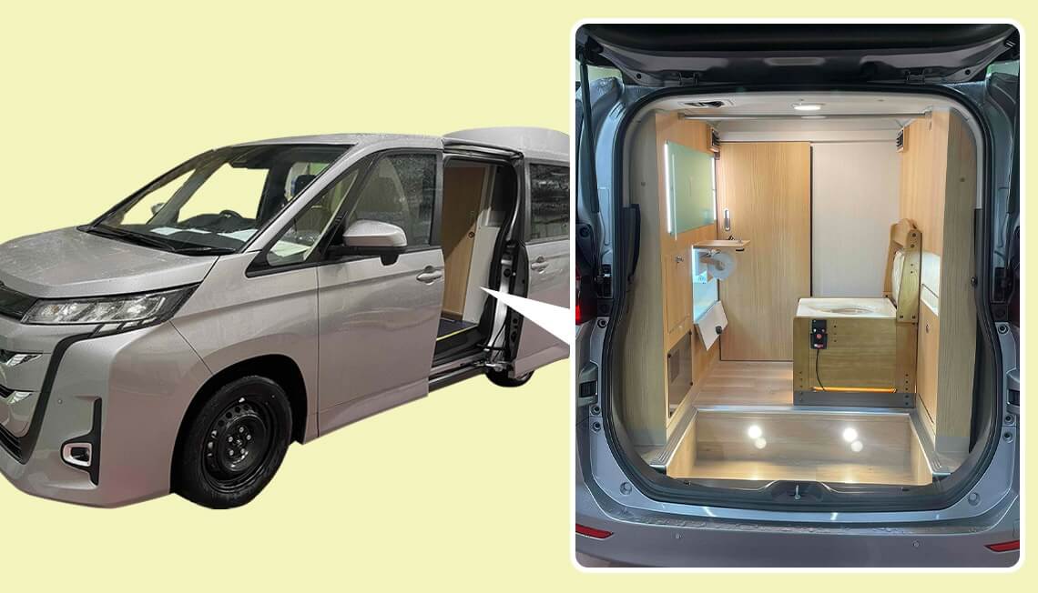 女性用多機能車両試験導入中